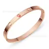 Pulsera de Acero de Titanio de Diez Diamantes de Moda Transfronteriza para Mujer con Cierre de Broche Completo Logo de Joyería de Acero Inoxidable Versión Simple Sin Decoloración Venta al por Mayor