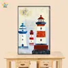 Pintura Decorativa para Corredor de Jardim de Infância Pintura de Parede para Escada Infantil Pintura Estilo Desenho Animado Óleo Pintura para Quarto Infantil Quarto de Dormir Pintura de Cabeceira