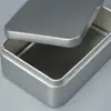 Caja de hierro esmerilado negra de utilería caja vacía muestra caja pequeña tarjeta línea de datos empaque de unidad USB actividades regalo caja de regalo pequeña