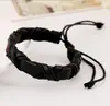 Pulseira Simples e Criativa de Couro Bovino Tecida à Mão, Pulseira Versátil Artística Retrô, Unissex, Joia Mais Vendida Transfronteiriça