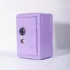 Cofre de Porquinho Doméstico Pequeno Transfronteiriço Mini Cofre Infantil Caixa de Poupança de Metal Criativa Caixa de Armazenamento com Fechadura