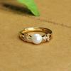 Anillo de Perla de Agua Dulce Natural Ai Yu Anillo de Alto Brillo Joyería para Mujeres Nicho Fuente de Artículos para Transmisiones en Vivo Dropshipping S4092911