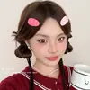 Estilo japonés y coreano, otoño e invierno, ondas simples, puntos, gotas de agua pequeñas, clip de pico de pato, flequillo simple que combina con todo, clip de borde, nicho, tocado exquisito