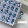 Libro Rojo Pequeño Azul Hielo Forma Broca para Uñas Cristal K9 Corazón de Melocotón Paloma Dulce Huevo Perforadora para Usar Armadura