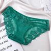 Calcinhas Femininas Sexy de Renda Vazada Estilo Japonês Perspectiva Multitiras Seda Gelada Sem Marcas Respiráveis Bacteriostáticas para Mulheres