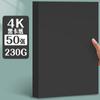 Papel especial para pintura al óleo de colores intensos, barra de 200 g, papel especial para arte, papel de dibujo A4, lápiz suave en blanco, barra de pintura al óleo, cartón