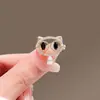 Broche com Acabamento de Luxo, Estilo Nicho e Simples, Alfinete de Roupa, Acessório de Pérola para Terno, Broche