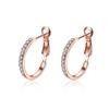 Fabricante Vende Pendientes para Mujer, Moda Europea y Americana, Pendientes de Celebridad de Aleación de Diamante Checo Microincrustado, Pendientes Transfronterizos E389