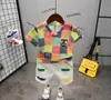 Camiseta de malla para niño con agujeros, nueva de verano 2019 A931129 color jeans AQ851