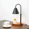 Lámpara de Cera Aromática Lámpara de Velas Aromáticas Sin Llama Nórdica Lámpara de Mesa de Noche Lámpara de Ambiente para Dormitorio Lámpara de Fusión de Velas Lámpara de Mesa