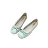 Zapatos de Moda para Mujer Estilo Francés Planos de Gamuza con Lazo Ballet Slip-On Corte Bajo Nuevos de Primavera y Verano 2026