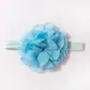 Diademas Europeas y Americanas Nuevas Transfronterizas para Bebé, Pañuelos para Niños de Color Liso Florales Lindos, Accesorios Finos para el Cabello de Bebé de Verano
