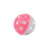 Brinquedo para Gato Bola de Sino Vazia de Plástico Suprimentos para Gato de Estimação Brinquedo Esférico Gatos Adoram Brincar Brinquedos para Animais de Estimação