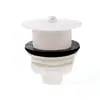 Lavabo de Lavandería de Plástico ABS Vintage Sencillo para Cocina Lavabo de Cerámica para Platos Encimera de Mármol Lavabo para Fregona Accesorios de Desagüe
