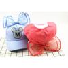 Gorra Perforada M Mickey Lazo Infantil Linda Gorra Niñas Otoño y Primavera Coreana ins Gorra de Béisbol