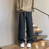 Nuevos pantalones casuales tejidos sueltos de otoño para hombre, pantalones de trabajo, pantalones para senderismo al aire libre, pantalones de montañismo para hombre, pantalones deportivos, pantalones largos para hombre