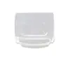 Venda quente transfronteiriça não perfurado plano transparente fundo adesivo porta batente porta toque silicone silencioso sucção porta batente anti-colisão