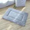 Tapete de Chão para Animais de Estimação Tapete de Pelúcia Espesso Ninho para Gatos Tapete para Dormir para Gatos Ninho para Cães Cobertor de Flanela para Cães Tapete de Algodão