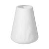 Jarrón de plástico imitación cerámica al por mayor de fábrica blanco patrón vertical arreglo floral moderno simple linterna oficina decoración del hogar flor