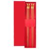 Palillos Festivos para Boda 2 Pares de Madera de Ala de Pollo Sándalo Rojo Palillos para Recién Casados Regalos de Boda Regalos de Acompañamiento Suministros de Boda