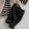Pantalones de terciopelo pp grandes para bebés y niños pequeños, pantalones de invierno cálidos de terciopelo único, pantalones coreanos versátiles para bebés niños y niñas