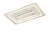 Lámpara Ventilador de Techo Inteligente Sin Aspas Viento Fuerte Minimalista Nórdico Lámpara Ventilador de Techo Inteligente Silenciosa para Sala de Estar Dormitorio