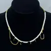 Collar Europeo y Americano Transfronterizo Nuevo Estilo Réplica Lv con Logo y Múltiples Accesorios, Collar de Moda de Lujo de Alta Gama para Mujer al por Mayor