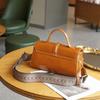 Bolsa de Couro Genuíno para Mulheres 2026 Novo Modelo Nicho Original Bolsa Feminina de Luxo Leve Retrô Bolsa de Mão Cambridge Bolsa Pequena Transversal