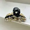 Presilha de Cabelo Exquisita de Cristal de Alta Qualidade Estilo Francês para Mulheres, Versátil para Penteados Semi-Presos, Nova Presilha Lateral