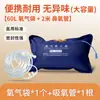 Bolsa de Oxígeno Médico, Bolsa de Oxígeno Portátil para el Hogar, Tubo de Oxígeno para Mujeres Embarazadas y Personas Mayores, Tubo de Inhalación de Oxígeno para Altitud, Gran Capacidad de 42L60L