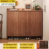 Zapatero moderno minimalista para el hogar, almacenamiento de gran capacidad integrado en la entrada, zapatero a prueba de polvo