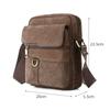 Bolsa para Hombre de Negocios Bolsa Cruzada Impermeable y Resistente al Desgaste Bolsa de Hombro para Hombre de Gran Capacidad para Viajes de Negocios Maletín