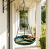 Novo produto transfronteiriço: comedouro de pássaros pendurado ao ar livre, comedouro de metal resistente à prova de esquilos, decoração de plástico para jardim e pátio