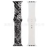 Adecuado para Apple Watch 11 Silicona Estampado Iwatch678910 Correa de Reloj Linda S12 Fabricante
