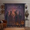 1 Peça Nova Série Halloween Tela de Janela Impressão Digital 3D Vendas Diretas da Fábrica Decoração Quarto Sala de Estar Varão Tela de Janela