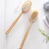 Cepillo de Masaje de Doble Cara Cerdas Bala Cepillo de Baño Corporal Mango de Madera Cepillo de Lufa Nanzhu Hemu Cepillo de Baño