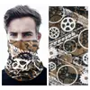 Pañuelo Mágico para Montar con Protección Solar al Aire Libre Bufanda Multifuncional Estampada Fantasma Europea y Americana Máscara de Calavera Toalla Mágica Variada