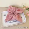 Diadema Rosa de Oso Dulce y Linda Diseño de Nicho Elegante Estilo Coreano Tocado Accesorios para el Cabello Cola de Caballo Elegante de Moda para Mujeres