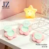 Envases Jinze con Forma de Flor para Mascarilla de Labios Push-Pull, Envases para Labial en Barra, Materiales de Empaque Vacíos de Plástico