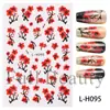 Beleza Total Transfronteiriça Quente Adesivos de Nail Art Flores de Halloween Espelho Fantasma Abóbora Fantasma Adesivos de Nail Art