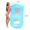 Hamaca Inflable Flotante para Adultos, Flotador de Dibujos Animados, Anillo de Natación de Unicornio para Montar Animales para Adultos