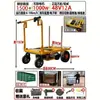 Carretilla de Mano Eléctrica, Carro Plegable de Plataforma para Sitios de Construcción, Usado para Transportar Azulejos, Arena y Cemento, Se Puede Usar para Entrar a Casas y Elevadores