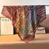 90 Nuevo Estilo Exótico Azul Otoño/Invierno Versátil Bufanda Exterior de Terciopelo para Mujer, Bufanda Cálida, Pañuelo para el Cuello, Bufanda Cuadrada Grande