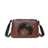 Bolso de Hombro Retro con Relieve para Mujer de Comercio Exterior 2026 Nueva Moda Bolso Cruzado de Estilo Chino de Gama Alta Bolso Pequeño de Cuero Suave