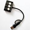 La tarjeta de sonido tipo C USB es adecuada para teléfonos móviles, computadoras, juegos en vivo, K songs, escuchar canciones, presentación todo en uno