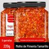 Molho de tomate azedo e picante de Yunnan, especialidade estrangeira, 220g, milho em conserva tradicional sem óleo, molho de tomate picante de árvore, arroz misto picante