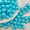 Perlas de Imitación Porosas de Alto Brillo 3-30mm Cuentas Sueltas Accesorios DIY Hecho a Mano Accesorios de Joyería Abs Cuentas para Ropa Cuentas de Colores