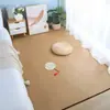 Esterilla de suelo tejida de ratán estilo japonés para dormir, usada como cama de suelo, adecuada para uso doméstico, tatami, esterilla refrescante de verano y alfombrilla para gatear junto a la cama