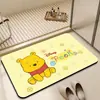 Alfombra linda de dibujos animados alfombra de tierra de diatomeas para baño absorbente resistente a las manchas felpudo para puerta de inodoro alfombrilla antideslizante para suelo alfombrilla de suelo venta al por mayor
