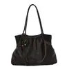 Elegante bolso tote retro para mujer, nuevo bolso de hombro de lujo ligero para verano 2026, bolso de mano de gran capacidad